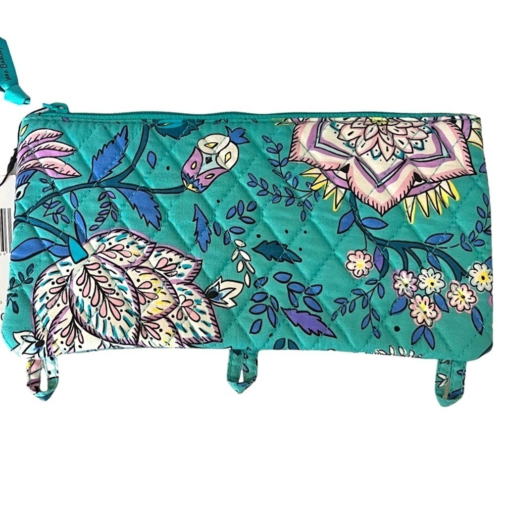 Vera Bradley Peacock Garden Pencil Case